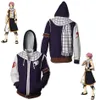 Asiatische Größe Japan Anime Fairy Tail Natsu Cosplay 3D Kostüm Lässig Unisex Lose Langarm Mantel Reißverschluss Jacke Hoodie8770451