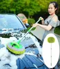 Car Washing Mop Super Absorbent Car Cleaning Car Brushes Mop Window Wash Tool Dust Wax Mop Soft Upgrade Three Section Telescopic8190326