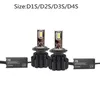 P9 LEDカーヘッドライトD2H D1S D3S D4S D2R D2S D4R D5S LED BULB 6000K 100W CAR LIGHT 13400LM D2