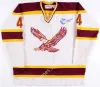 NCAA Cousée Custom Boston College Eagles Hockey Jersey Brian Leetch 13 Cam Atkinson 10 Brian Boyle 22 Paul Carey 4 Brooks Orpik Johnny Gau