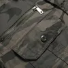 Men's Tracksuits Camouflage Military Sets Mens Wear-resistant Multi-pockets Shirts Jacket Cargo Pants Suits Outdoor Hiking Hunting Clothing