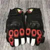 Aagv Handschuhe Agv Kohlefaser-Reithandschuhe für Damen und Herren, vier Jahreszeiten, Motorradrennen, echtes Leder, Ritter, Anti-Drop, wasserdicht, Sommer 5dc5