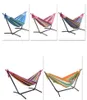 Polyester Outdoor Portable Hammock Set with Stand Colorful Hammocks Outdoor Furniture Whole4951340