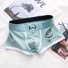 Onderbroek 5 STKS/PARTIJ Boxershorts Mode Mannen Ondergoed Slipje Grappig Katoen Man Boxers Ademend Sexy Sport U Bolle Plus Size