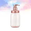 Storage Bottles 2pcs 450ml Soap Dispenser Plastic Pump Refillable Empty For Liquid Shampoo Lotions Big Mouth Lotion Sub