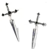 Stud Earrings Minimalist Fashionable And Personalized Gothic Sword For Men Women European American Jewelry Wholesale