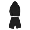 Running Sets Mens Fashion Casual Color Matching Two Piece Hooded Pocket Lace Up Pullover Man In Suit Large Of Men Soccer