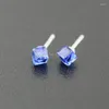Stud Earrings Wholesale 36 Pairs Multi-color Fashion Hypoallergenic Crystal Zircon For Girl Women's Jewelry ME240