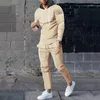 Survêtements pour hommes Costumes de jogging Pantalons de sweat-shirt pour hommes Quotidien pour les vacances Sweat à capuche à manches longues O Cou