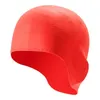 Bonnets de natation 1/2/4 pièces unisexe Silicone étanche Protection des oreilles natation adulte hommes femmes extensible bain chapeau de natation YQ240119
