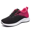 2024 inverno sapatos femininos caminhadas correndo sapatos planos durável preto branco roxo respirável tamanho grande 36-41