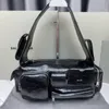 top-level 10A Superbusy Oil waxed cowhide Crush bag 80025 hot Bags Women Designer Bag Handbag Shoulder Crossbody Bag Classic Handbags lady clutch Large Capacity blcg