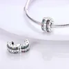 Sier Clip Spacer Stopper Kralen Charms Veiligheidsketting Sluiting Charm Bead Fit Originele Armband DIY Sieraden