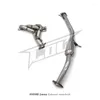 The First Section Of Plantain Stainless Steel Manifold For Jimny 1.3L 2007-2024 Racing Sport Car Exhaust Header E