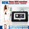 V Max HIFU Ultraljud Face Machine Skin åtdragning av bröstlyftning Anti åldrande kroppsformning rynka remover vmax ultrasonic spa skönhetsutrustning334