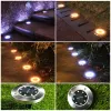 Luci da giardino solare IP65 Waterproof 8 LED LED Solar Outdoor Lampada per terra Outdoor Paesaggio giardino Scala sotterranea sepolta Night Light Home 3942730