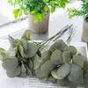 Decorative Flowers Simulated Fake Plants Realistic Artificial Eucalyptus Greenery Stems Vibrant No-maintenance For Decor