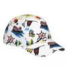 Bollmössor Sailor Bear Mönster Baseball Cap Skuilles Hat monterad Snapback för män Kvinnor Casual Sun Outdoor