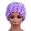 Bonnets de natation 1 pièces pétales de fleurs tridimensionnels dames bonnet de bain Vintage Floral chapeau de bain fleur bonnet de bain YQ240119