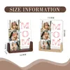 Frames Personalized Picture Frame Gifts For Mom Birthday Po Custom Transparent Acrylic Print Christmas
