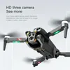 Drone UAV quadrirotor S151pro : caméras électriques triple HD, moteurs sans balais, évitement d'obstacles à 360°, positionnement du flux optique, lumières LED, choses bon marché