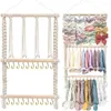 Sieradenzakjes Hoofdbandhouder Haarelastiekjes Organizer voor meisjes Babyhoofdbanden Accessoires Opbergmuur Hangende decoratie