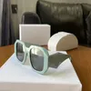 Womens sunglasses 17WS designer party glasses ladies stage style top high quality Fashion Rectangle Frames Gray Gradient Lens269Q