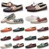 Neue Designer-Schuhe für Herren, modische Slipper, klassisches echtes Leder, für Herren, Business, Büro, Arbeit, formelle Kleidung, Markendesigner, Party, Hochzeit, flacher Schuh, Eur 38–45