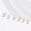 Stud Oorbellen BOAKO Boucle Oreille Femme 925 Zilveren Fonkelende Ronde CZ Voor Vrouwen Minimalistische Koreaanse Oorbel Set Sieraden Bruiloft