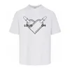 classici Designer T-shirt Estate manica corta Tee Lettera stampata Uomo Donna Amanti T-shirt di lusso Moda senior Magliette in puro cotone di alta qualità