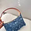 Le dernier sac de boîte à déjeuner en tissu denim super mignon, sac à la mode sous les bras