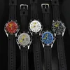 AAA Mode Gummi -Armband Quarz Bewegung Männer Watch Sport Uhren Armbanduhren Designer Dhgate