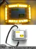 Voiture 12V 24 LED ambre clignotant d'urgence camion LED barre de toit supérieure lumière stroboscopique avertissement lumière stroboscopique 4320094