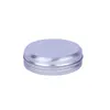 Bouteilles de stockage 30 pièces contenant cosmétique accessoires pots 83x28mm bougies boîtes 100G vide fleur thé nourriture bonbons étain métal Pots argent aluminium