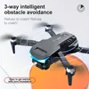 RG107 Drone di controllo telecomandato, drone di evitamento degli ostacoli, lente di regolazione elettrica, fotografia aerea ad alta definizione, doppia fotocamera, quadricottero di posizionamento del flusso ottico