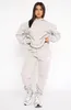 White Fox Hoodie Designer Mulheres Tracksuit Set Dois 2 Peça Roupas Roupas Sporty Manga Longa Pulôver Com Capuz Primavera Nova Calças de Jogging Yoga