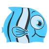Cuffia da nuoto Cuffia da nuoto Cappello da cartone animato Pesce Silicone Impermeabile Protezione per le orecchie da piscina estiva per Ragazza Ragazzo Bambino Bambini Bambini YQ240119