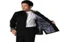 新しい黒の伝統的な中国人男性コーデュロイジャケット冬の太いコート手作りボタンオーバーコートサイズm l xl xxl xxxl6327478