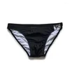 Underpants Ropa Interior Sexi Para Hombre Men's Swimming Trunks Briefs Metal Buckle Sissy Sport Panties Gay Calcinha Sexy Cuecas