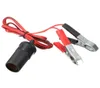 Allume-cigare auxiliaire universel de voiture 12V, connecteur de prise, batterie, pinces Crocodile, adaptateur d'alimentation, rallonge 4845756