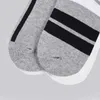 Chaussettes pour hommes marque de mode tube haut sport décontracté pur coton rayé Harajuku bas marée mâle