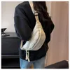 TABY TABY LADY CANVAS Crossbody Solid Kolor Pakiet Sling Pack 2024 Damska torba na piersi wodoodporne torebki turystyczne