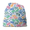 Berets Matisse Bunte Kappe Impressionist Mode Ski Skullies Mützen Hut Männer Frauen Weibliche Frühling Warme Dual-use-Motorhaube Stricken