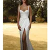 Mermaid Wedding Dresses Sweetheart 2024 Appliques Lace Up Bridal Gowns Detachable Train Vestidos YD