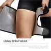Wsparcie w talii legginsy fitness Regulowane rękawy na udo luźne pasma tłuszczowe odchudzanie neopren trymer dla kobiet strata masy Wight