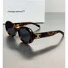 Óculos de sol 2024 Retro Cat's Eye Sunglasses para Mulheres CE's Arc de Triomphe Oval French High Street com caixa