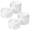 Frascos de armazenamento 4 Pcs Lotion Dispenser Pump Bottle Airless Sub Cream Jars