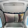 Filet de rangement universel multifonction pour plafond de voiture, poche pour toit de voiture, filet de chargement intérieur avec fermeture éclair, sac de rangement pour coffre de voiture, sac de réception 1306310