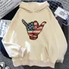 Women's Hoodies Usa Women Graphic 2024 Anime Winter Sweatshirts Sweater Gothic Tracksuit