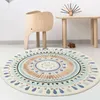 Carpets Round Living Room Carpet Decoration Household Absorbent Bedroom Rug Soft Non Slip Kids Bedside Cradle Floor Mat Balcony Cushion